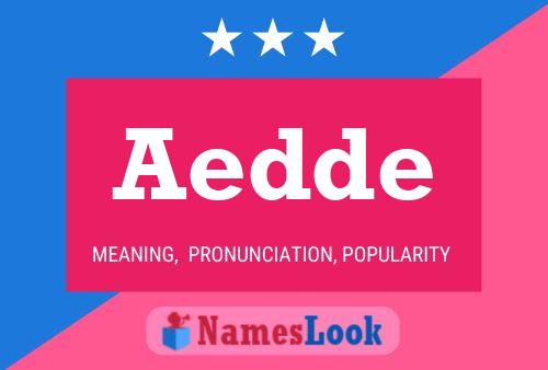 ملصق اسم Aedde