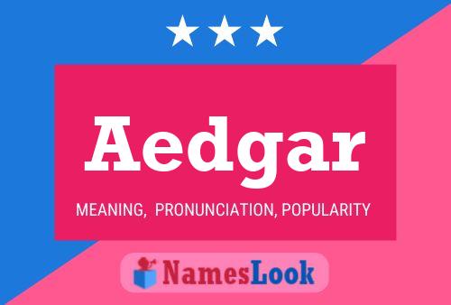 ملصق اسم Aedgar