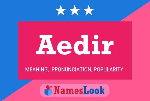 ملصق اسم Aedir