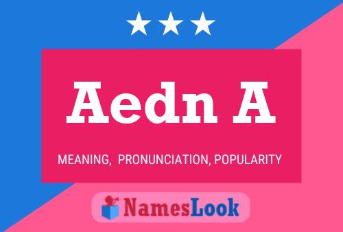 ملصق اسم Aedn A