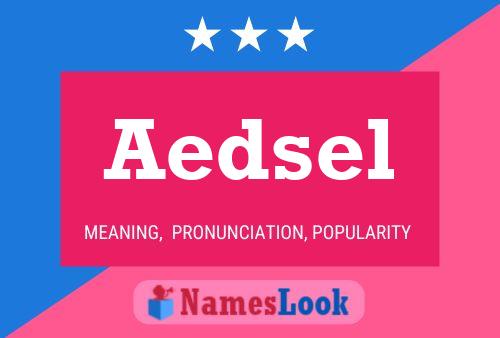 ملصق اسم Aedsel