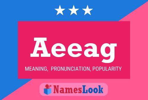 ملصق اسم Aeeag