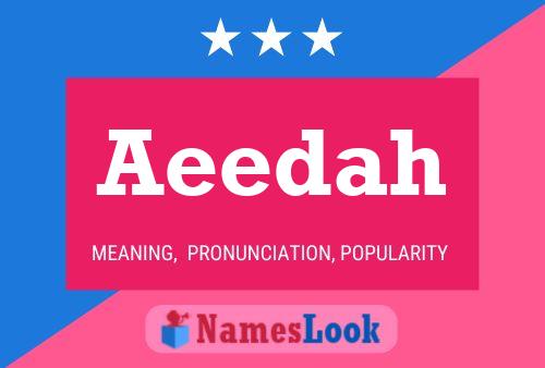 ملصق اسم Aeedah