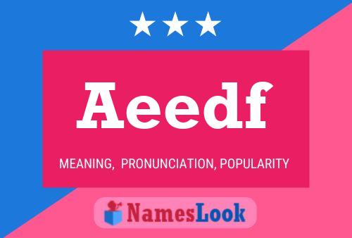 ملصق اسم Aeedf