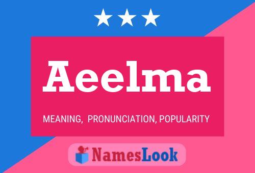 ملصق اسم Aeelma