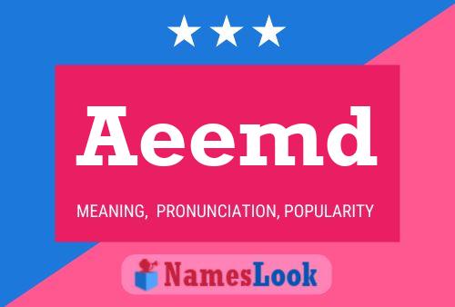 ملصق اسم Aeemd