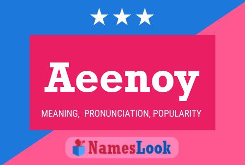 ملصق اسم Aeenoy