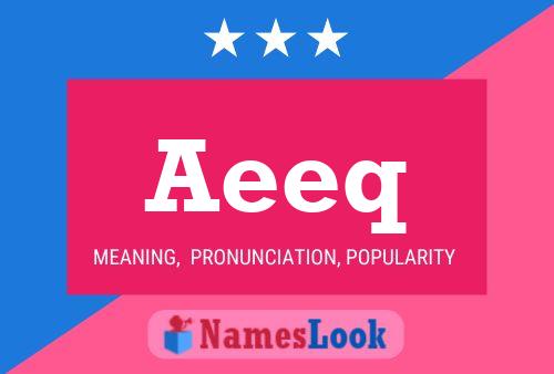 ملصق اسم Aeeq