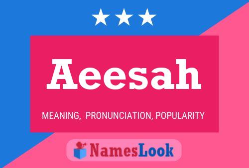 ملصق اسم Aeesah