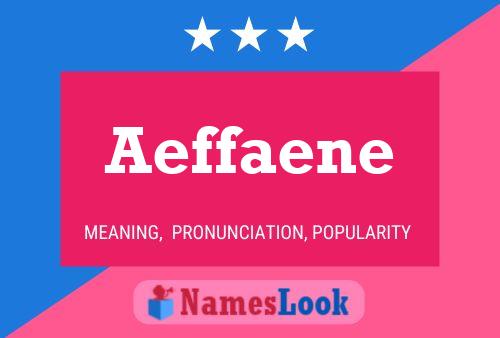 ملصق اسم Aeffaene