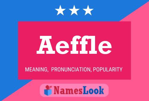 ملصق اسم Aeffle