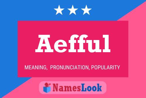 ملصق اسم Aefful