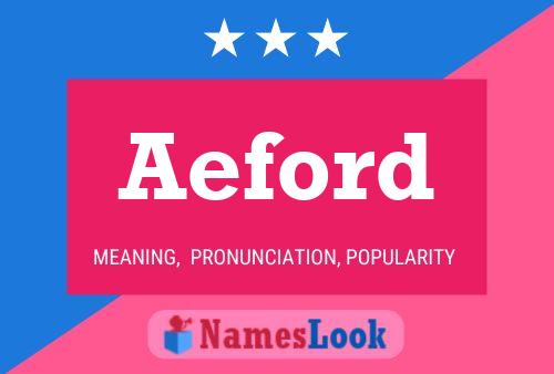 ملصق اسم Aeford