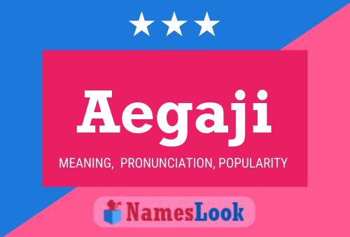 ملصق اسم Aegaji