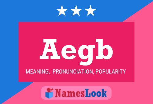 ملصق اسم Aegb