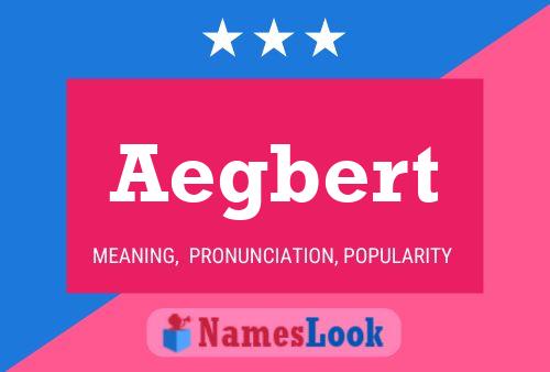 ملصق اسم Aegbert