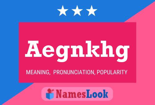 ملصق اسم Aegnkhg