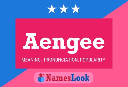 ملصق اسم Aengee