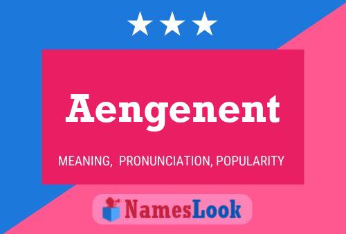 ملصق اسم Aengenent