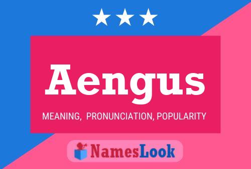 ملصق اسم Aengus