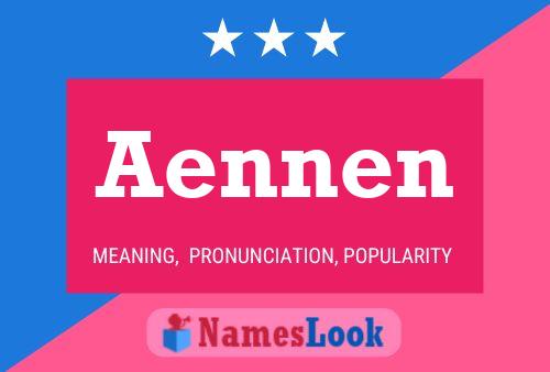 ملصق اسم Aennen