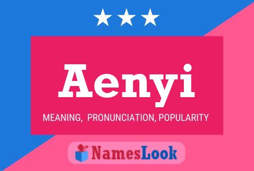 ملصق اسم Aenyi