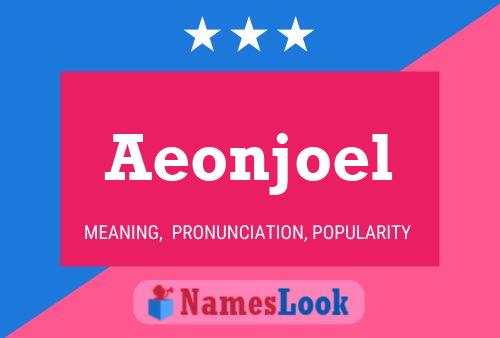 ملصق اسم Aeonjoel