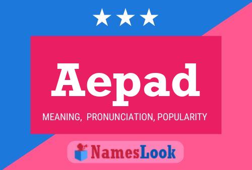 ملصق اسم Aepad