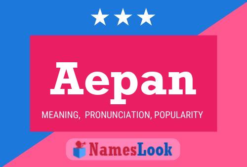 ملصق اسم Aepan