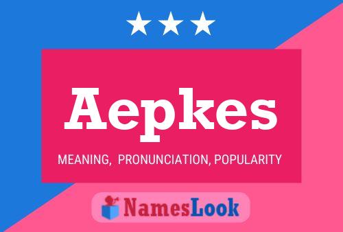 ملصق اسم Aepkes