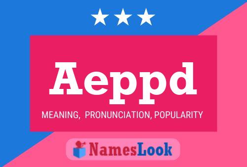 ملصق اسم Aeppd