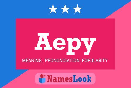 ملصق اسم Aepy