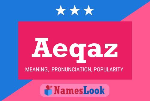 ملصق اسم Aeqaz