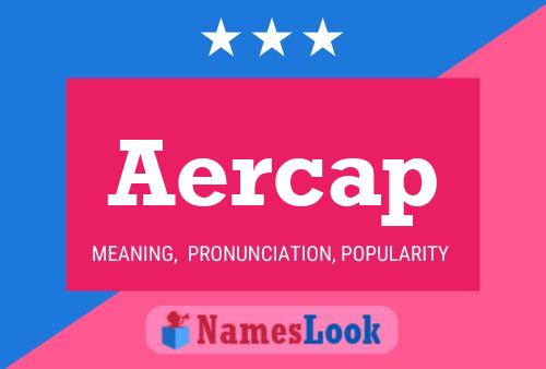 ملصق اسم Aercap