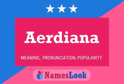 ملصق اسم Aerdiana