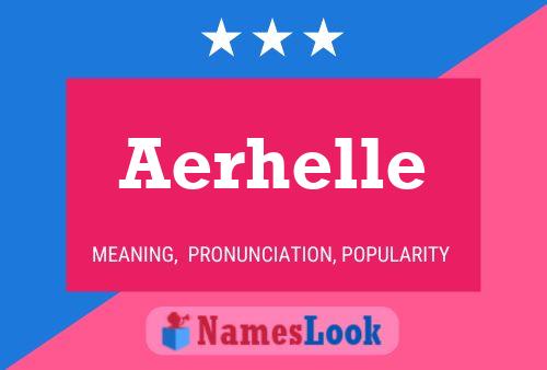 ملصق اسم Aerhelle