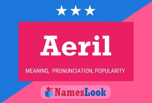 ملصق اسم Aeril