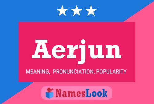 ملصق اسم Aerjun