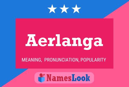 ملصق اسم Aerlanga