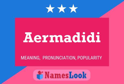 ملصق اسم Aermadidi