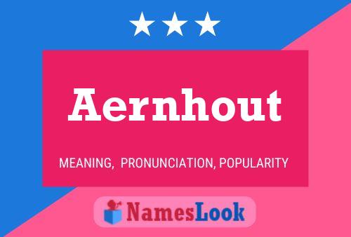 ملصق اسم Aernhout