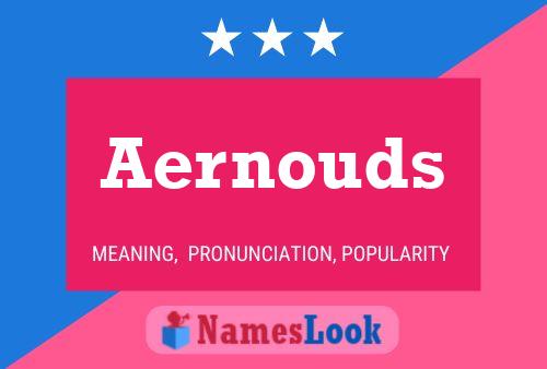 ملصق اسم Aernouds