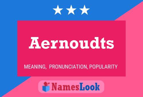 ملصق اسم Aernoudts