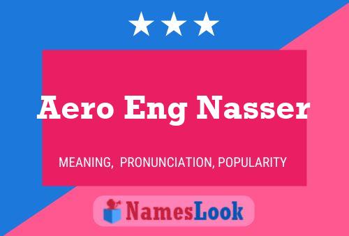 ملصق اسم Aero Eng Nasser