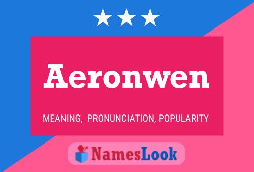 ملصق اسم Aeronwen