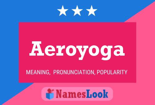 ملصق اسم Aeroyoga