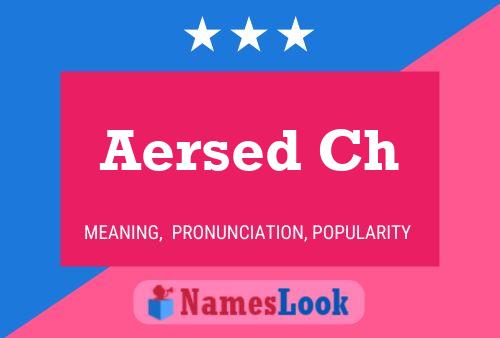 ملصق اسم Aersed Ch