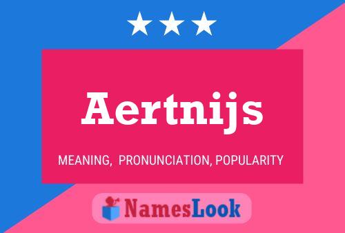 ملصق اسم Aertnijs