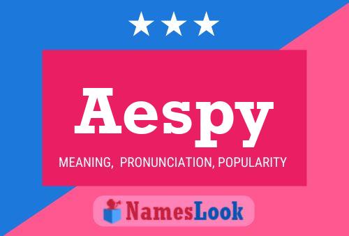 ملصق اسم Aespy