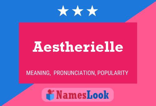 ملصق اسم Aestherielle